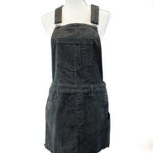 Black Skirt Overalls Womens Size Medium